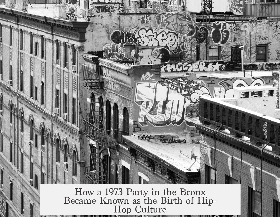 How a 1973 Party in the Bronx Became Known as the Birth of Hip-Hop Culture