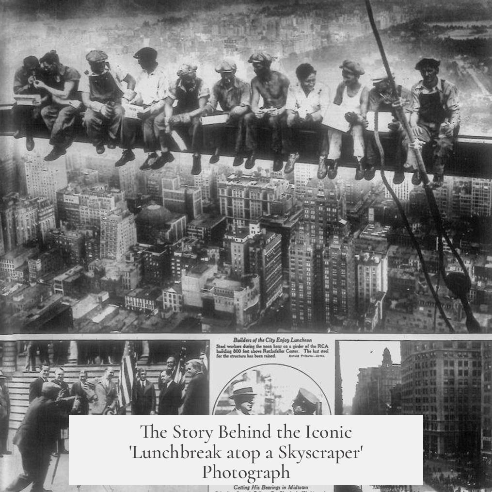 The Story Behind the Iconic 'Lunchbreak atop a Skyscraper' Photograph