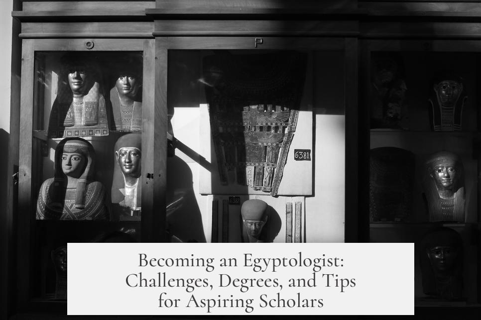 Becoming an Egyptologist: Challenges, Degrees, and Tips for Aspiring Scholars