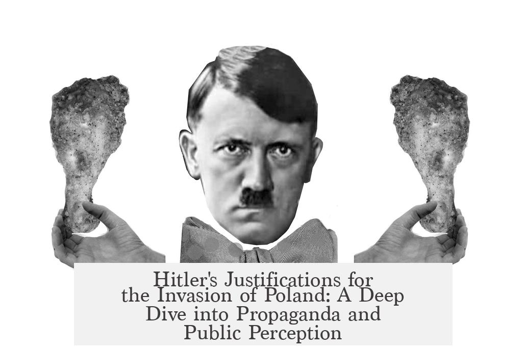Hitler's Justifications for the Invasion of Poland: A Deep Dive into Propaganda and Public Perception