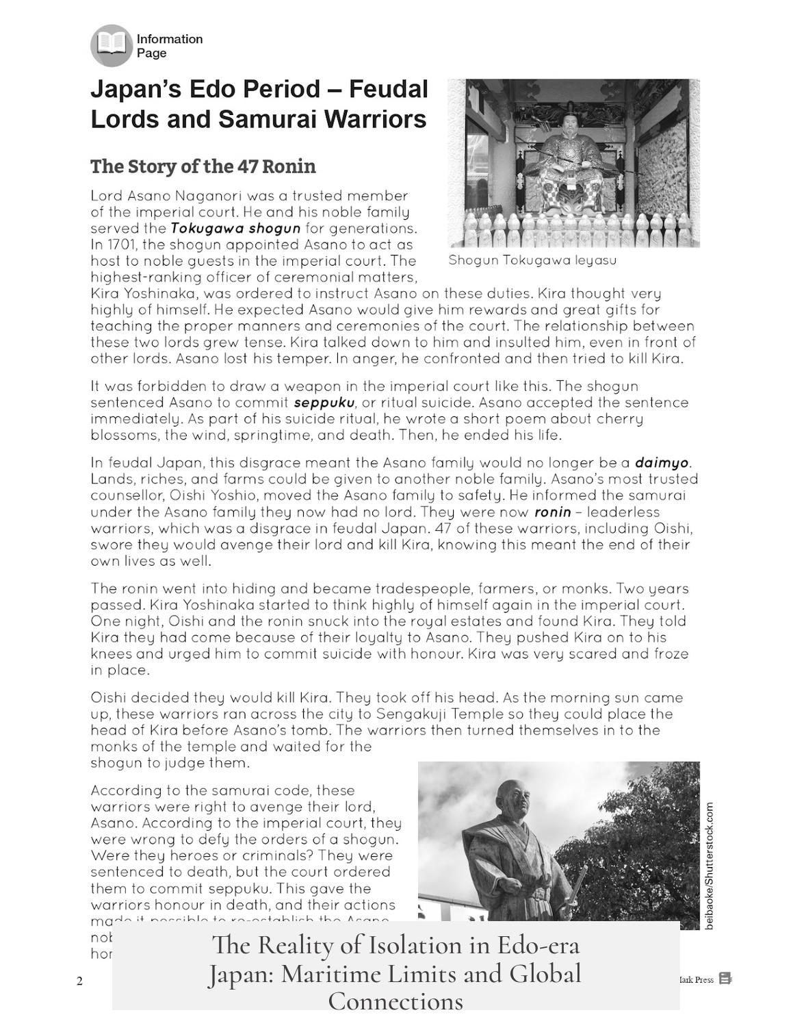 The Reality of Isolation in Edo-era Japan: Maritime Limits and Global Connections