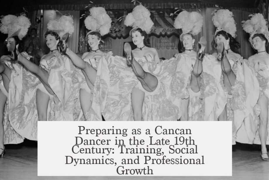 Preparing as a Cancan Dancer in the Late 19th Century: Training, Social Dynamics, and Professional Growth