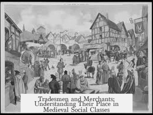 Tradesmen and Merchants: Understanding Their Place in Medieval Social Classes