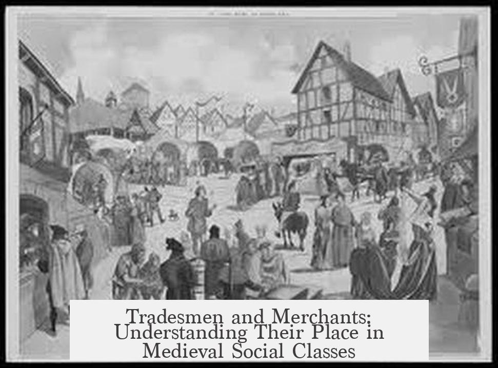 Tradesmen and Merchants: Understanding Their Place in Medieval Social Classes