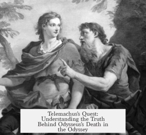Telemachus's Quest: Understanding the Truth Behind Odysseus's Death in the Odyssey