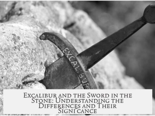 Excalibur and the Sword in the Stone: Understanding the Differences and Their Significance