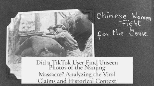 Did a TikTok User Find Unseen Photos of the Nanjing Massacre? Analyzing the Viral Claims and Historical Context