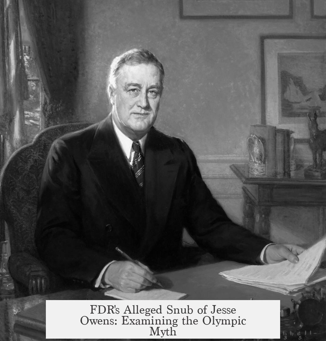 FDR's Alleged Snub of Jesse Owens: Examining the Olympic Myth
