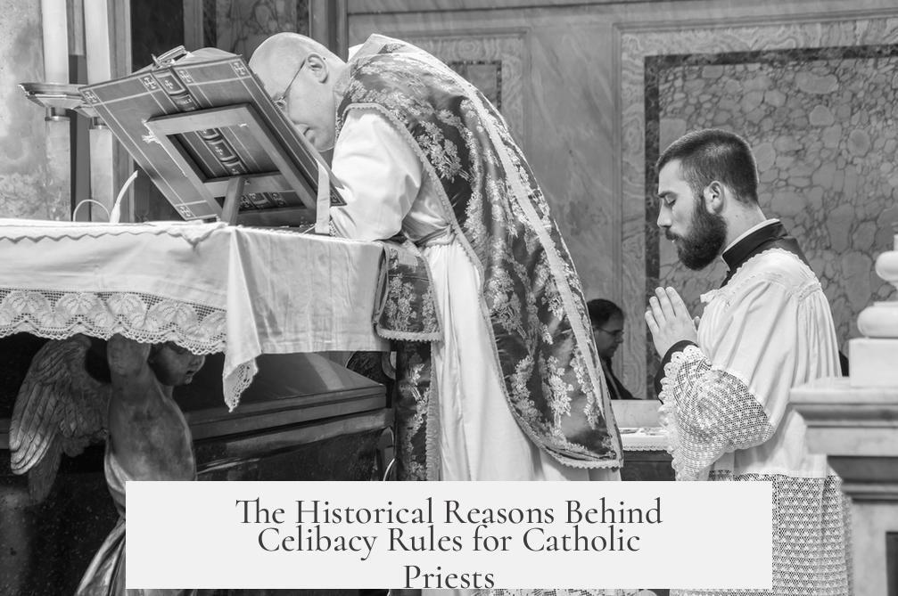 The Historical Reasons Behind Celibacy Rules for Catholic Priests