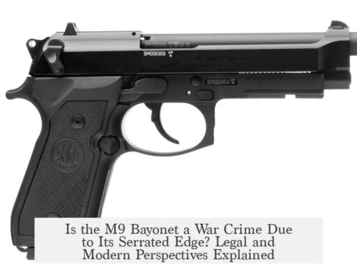 Is the M9 Bayonet a War Crime Due to Its Serrated Edge? Legal and Modern Perspectives Explained