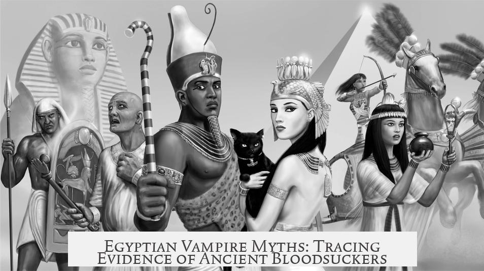 Egyptian Vampire Myths: Tracing Evidence of Ancient Bloodsuckers
