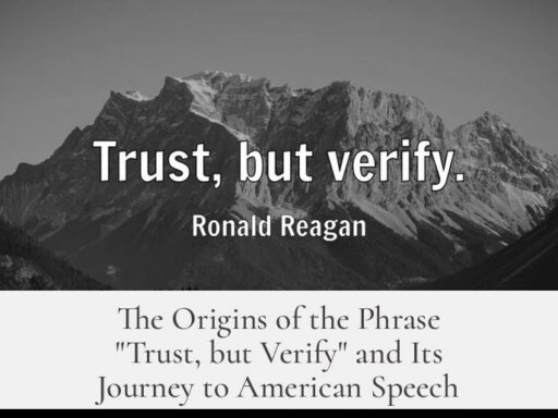 The Origins of the Phrase "Trust, but Verify" and Its Journey to American Speech