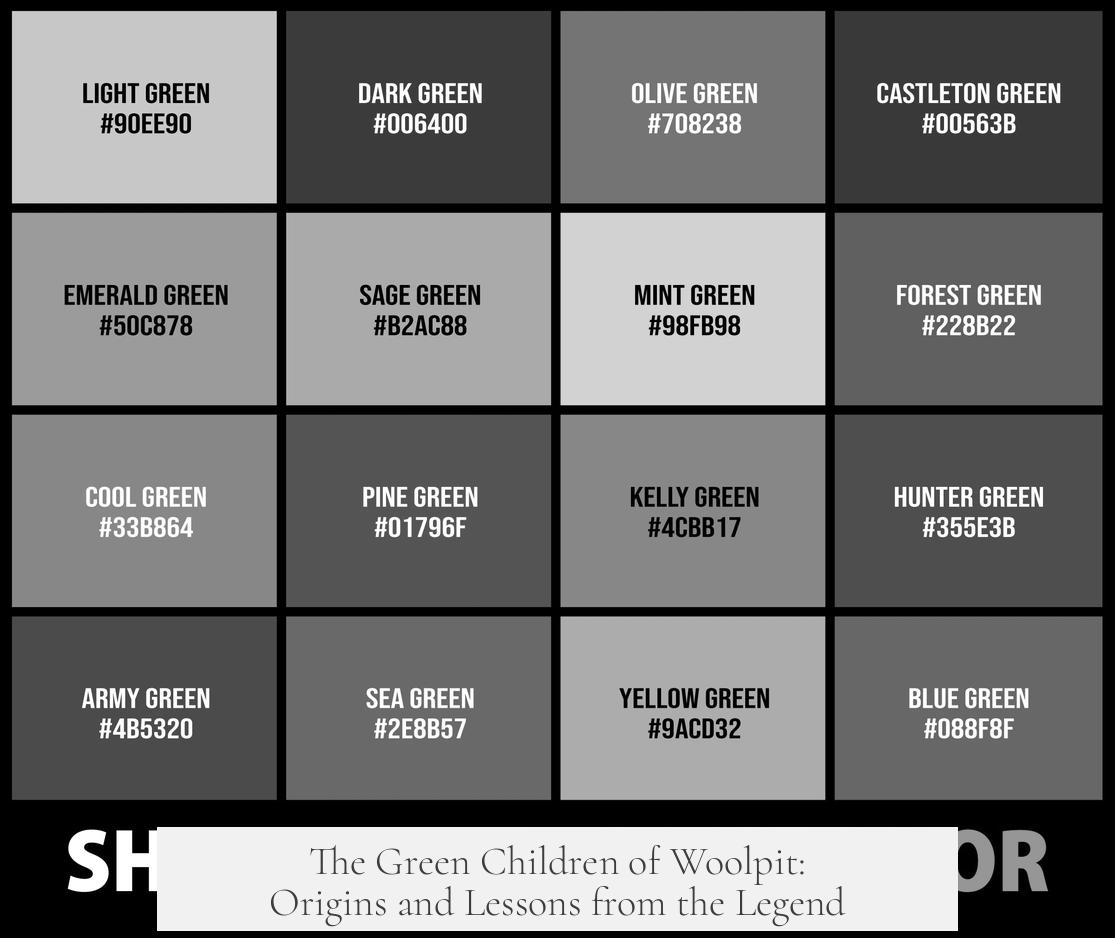 The Green Children of Woolpit: Origins and Lessons from the Legend