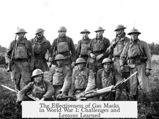The Effectiveness of Gas Masks in World War 1: Challenges and Lessons Learned