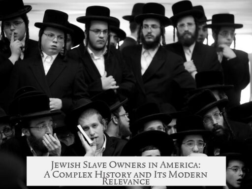 Jewish Slave Owners in America: A Complex History and Its Modern Relevance