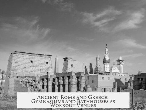 Ancient Rome and Greece: Gymnasiums and Bathhouses as Workout Venues
