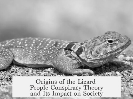 Origins of the Lizard-People Conspiracy Theory and Its Impact on Society
