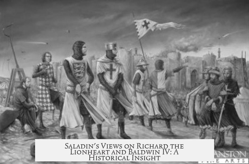Saladin's Views on Richard the Lionheart and Baldwin IV: A Historical Insight
