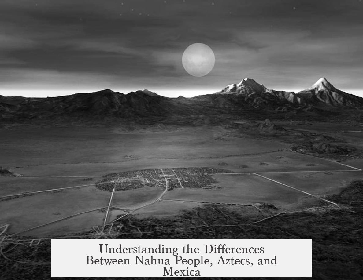 Understanding the Differences Between Nahua People, Aztecs, and Mexica