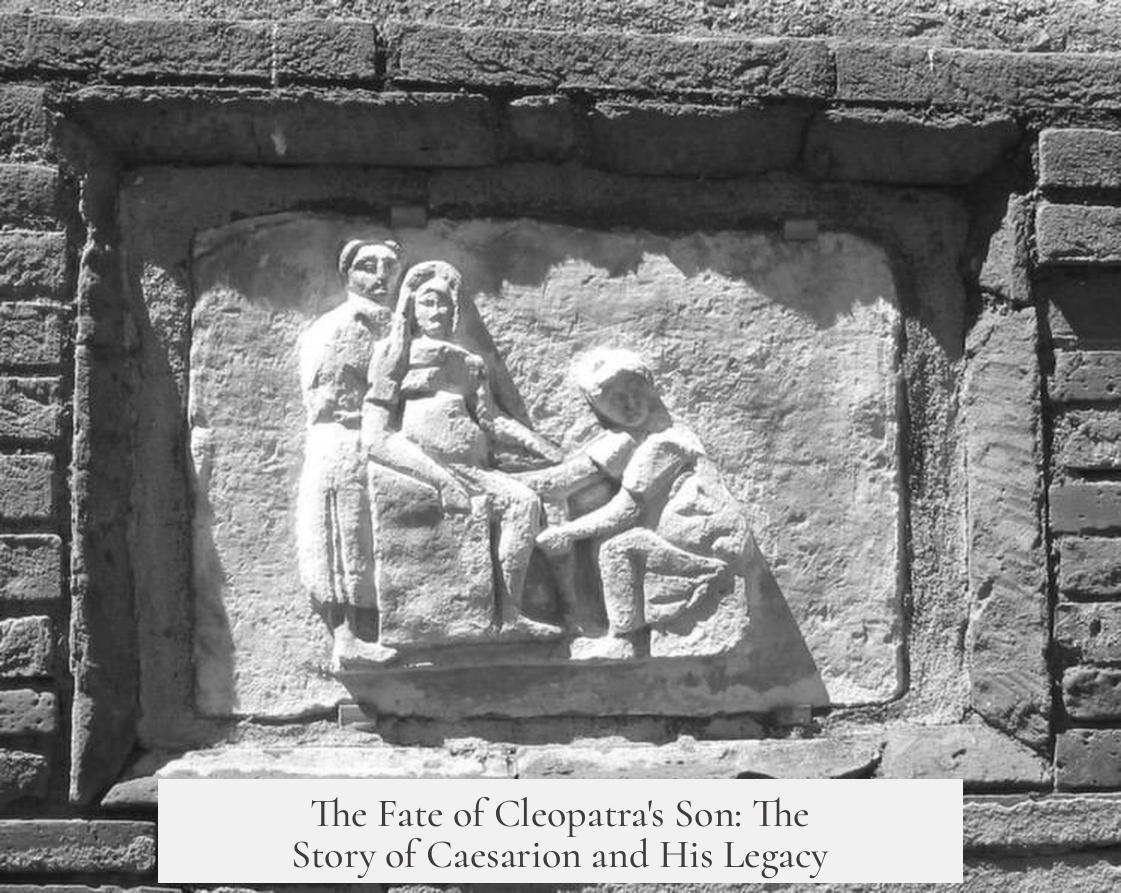 The Fate of Cleopatra's Son: The Story of Caesarion and His Legacy