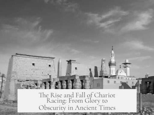 The Rise and Fall of Chariot Racing: From Glory to Obscurity in Ancient Times