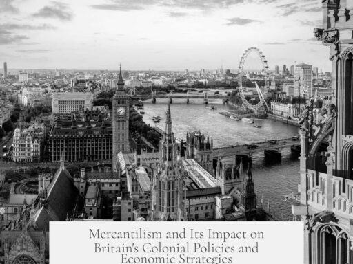 Mercantilism and Its Impact on Britain's Colonial Policies and Economic Strategies