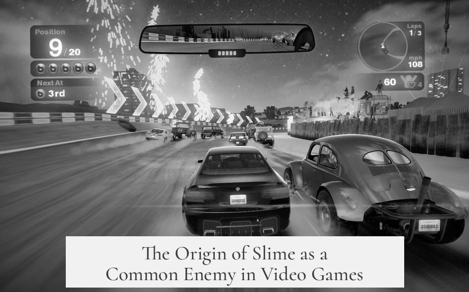 The Origin of Slime as a Common Enemy in Video Games