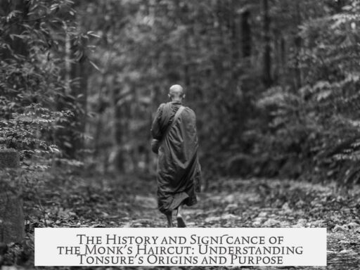 The History and Significance of the Monk's Haircut: Understanding Tonsure's Origins and Purpose