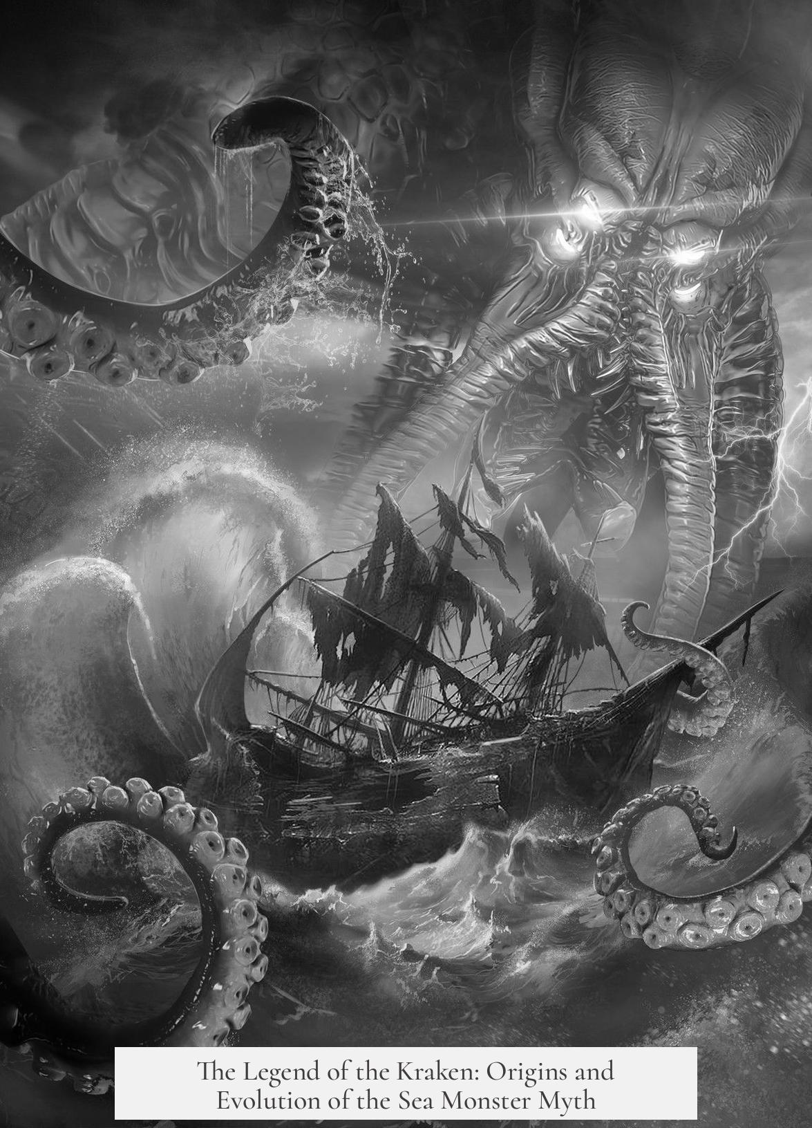 The Legend of the Kraken: Origins and Evolution of the Sea Monster Myth