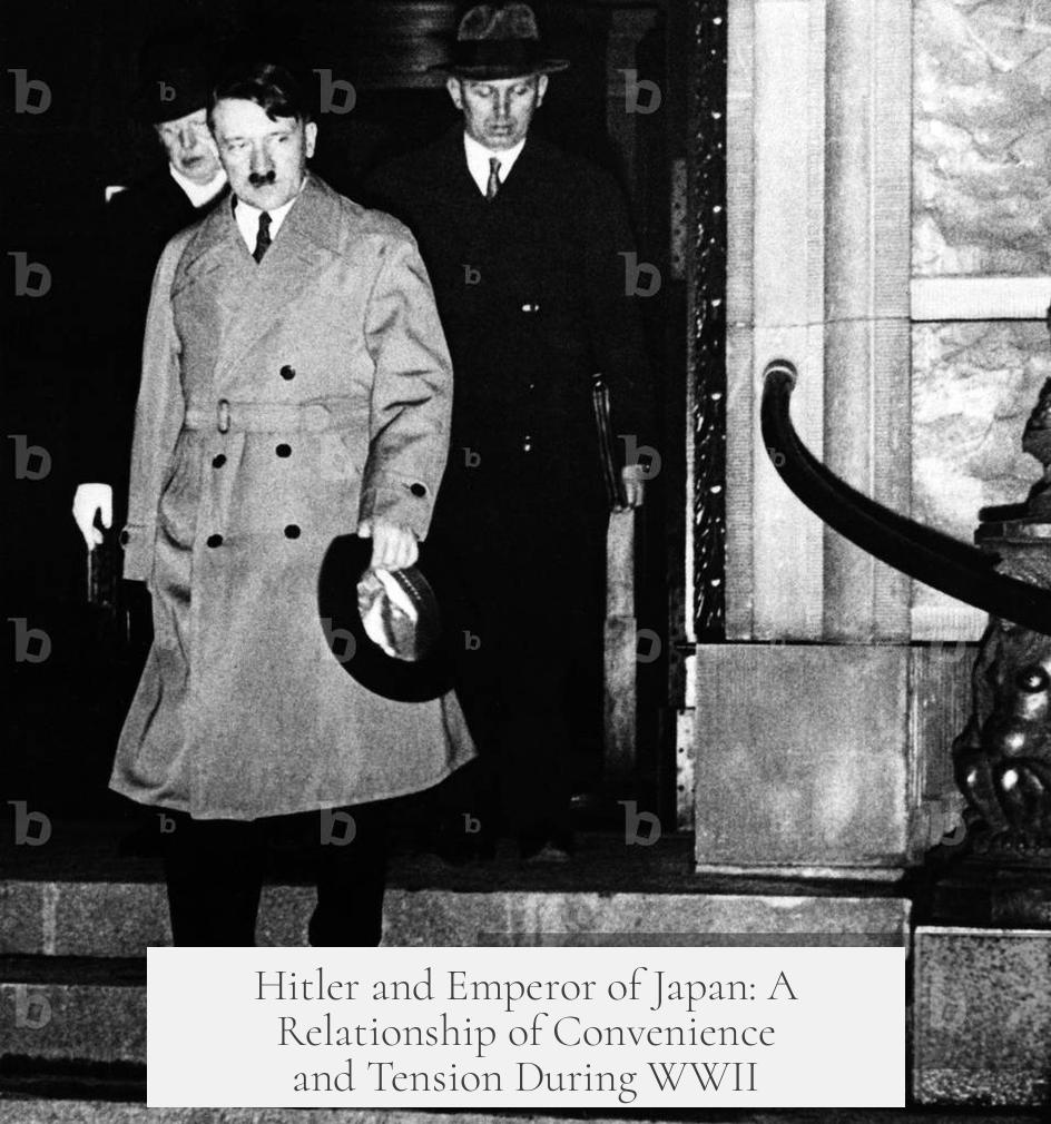 Hitler and Emperor of Japan: A Relationship of Convenience and Tension During WWII