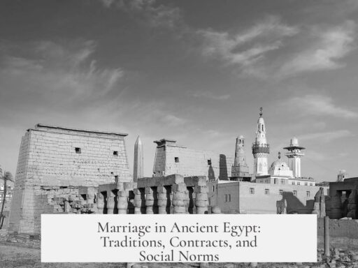 Marriage in Ancient Egypt: Traditions, Contracts, and Social Norms