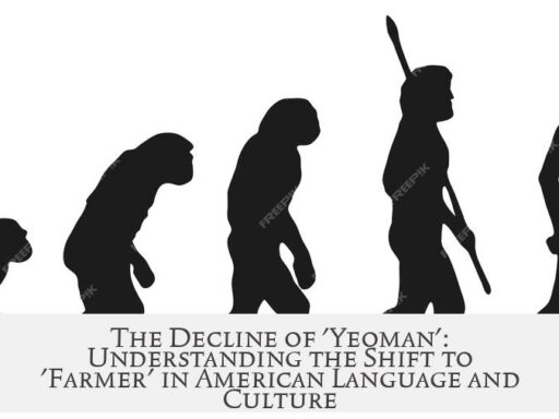 The Decline of 'Yeoman': Understanding the Shift to 'Farmer' in American Language and Culture