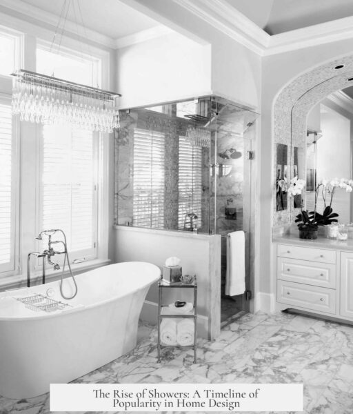 The Rise of Showers: A Timeline of Popularity in Home Design