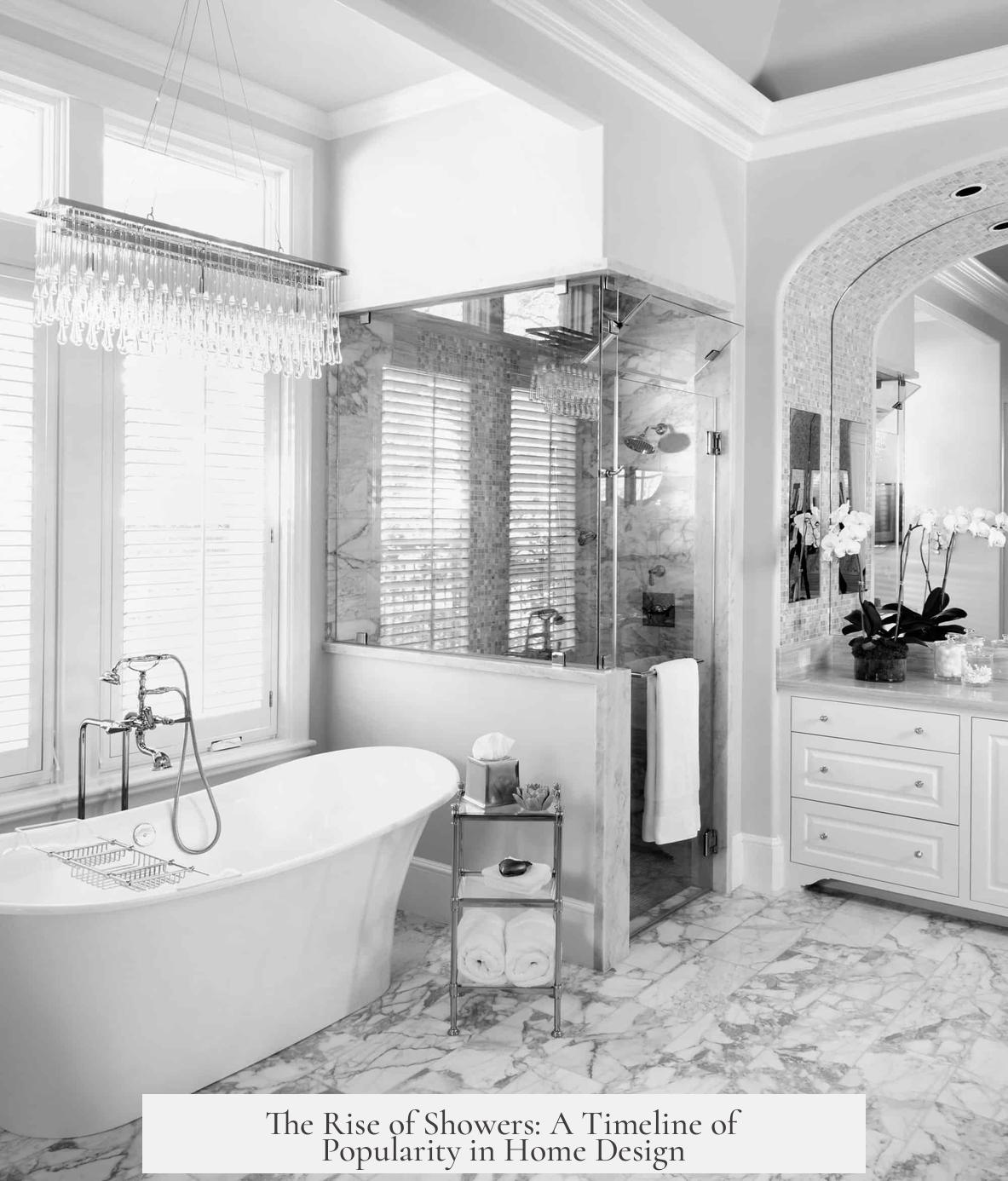 The Rise of Showers: A Timeline of Popularity in Home Design
