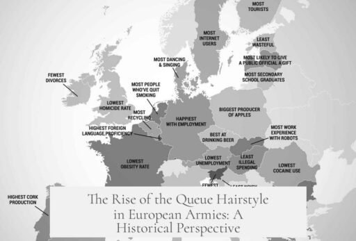 The Rise of the Queue Hairstyle in European Armies: A Historical Perspective