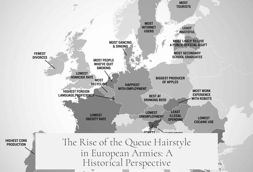 The Rise of the Queue Hairstyle in European Armies: A Historical Perspective