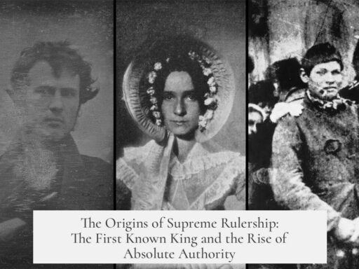 The Origins of Supreme Rulership: The First Known King and the Rise of Absolute Authority