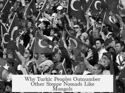 Why Turkic Peoples Outnumber Other Steppe Nomads Like Mongols