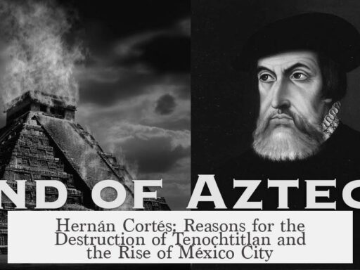 Hernán Cortés: Reasons for the Destruction of Tenochtitlan and the Rise of México City