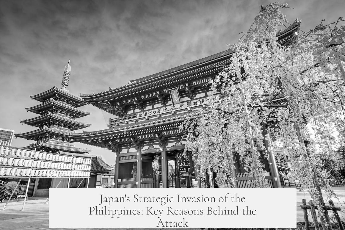 Japan's Strategic Invasion of the Philippines: Key Reasons Behind the Attack