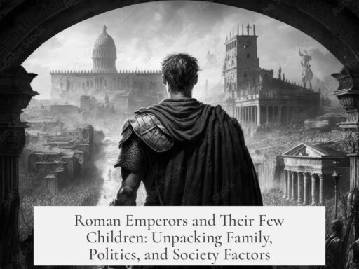 Roman Emperors and Their Few Children: Unpacking Family, Politics, and Society Factors