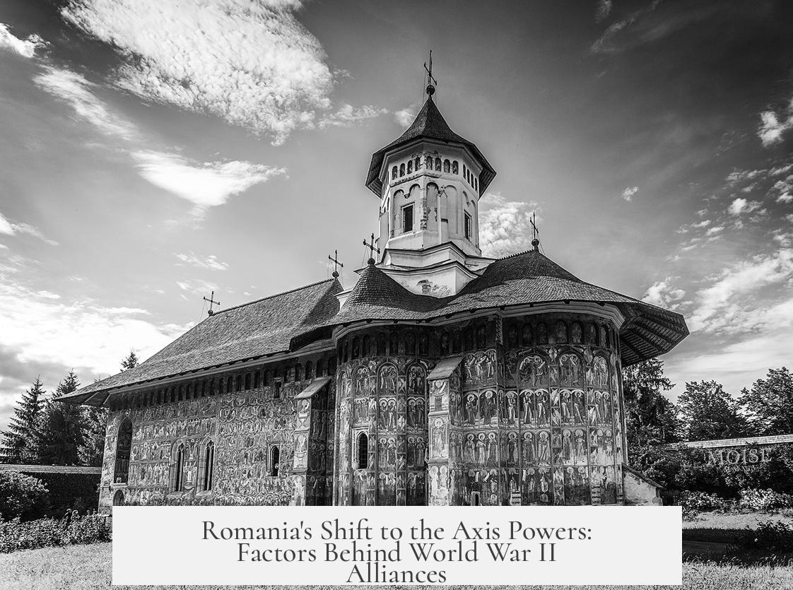 Romania's Shift to the Axis Powers: Factors Behind World War II Alliances