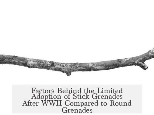 Factors Behind the Limited Adoption of Stick Grenades After WWII Compared to Round Grenades