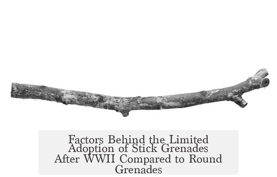 Factors Behind the Limited Adoption of Stick Grenades After WWII Compared to Round Grenades