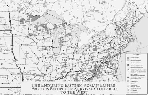 The Enduring Eastern Roman Empire: Factors Behind Its Survival Compared to the West