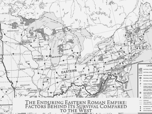 The Enduring Eastern Roman Empire: Factors Behind Its Survival Compared to the West
