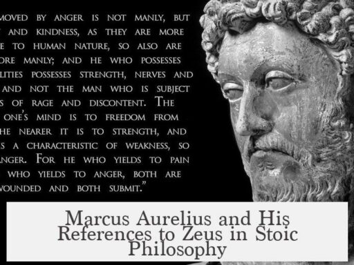 Marcus Aurelius and His References to Zeus in Stoic Philosophy