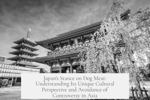 Japan's Stance on Dog Meat: Understanding Its Unique Cultural Perspective and Avoidance of Controversy in Asia