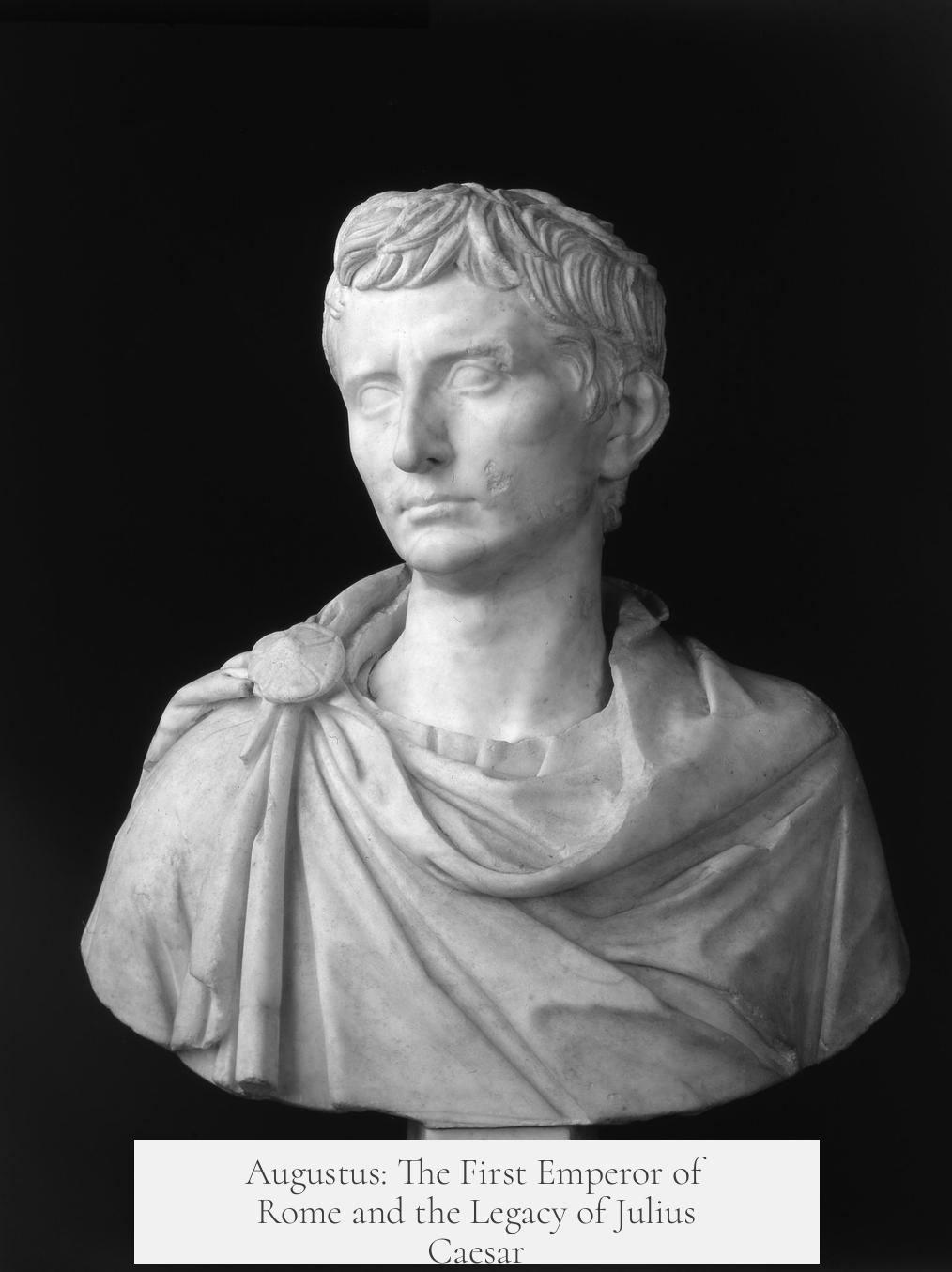 Augustus: The First Emperor of Rome and the Legacy of Julius Caesar