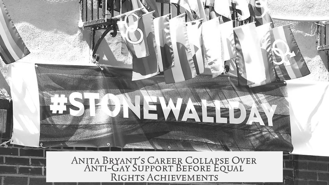 Anita Bryant's Career Collapse Over Anti-Gay Support Before Equal Rights Achievements